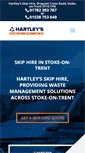 Mobile Screenshot of hartleysskiphire.com